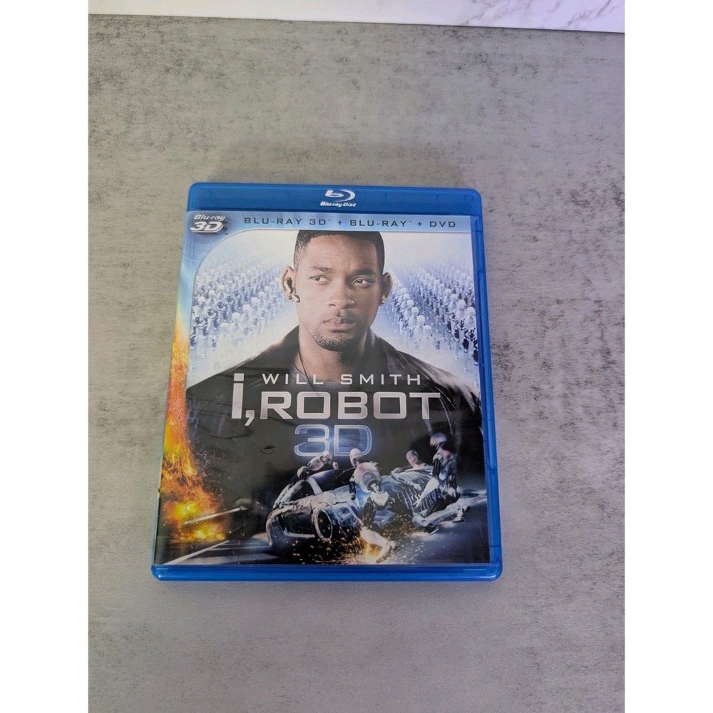 I, Robot 3D Blu-Ray 2-Disc Movie Set Will Smith